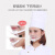3M餐饮口罩塑料厨师口罩透明微笑食堂餐厅饭店口罩防雾防飞沫口水罩 40个见底了