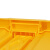 沸耐笙 FNS-22400 医疗废物垃圾桶 80L黄色特厚脚踏 1个