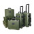 SMRITI军绿色防护箱IP67防水等级手提设备安全工具箱摄影拉杆箱 353暗夜绿+海绵