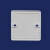 阻燃PVC86型开关盒方盖板保护盖空白面板暗装接线盒盖 方白板 无孔 送2个螺丝
