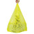 垃圾袋 医废塑料袋加厚加大诊所实验室黄色平口式收纳袋3丝厚100 30L脚踏桶适用（3丝厚手提式）