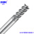 SKAK钨钢铣刀 HRC60度标准长或柄加长不锈钢专用平底铣刀 CNC数控锣刀 10.0*10D*75L