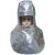 铝箔耐高温隔热头罩1000度钢厂冶炼防高温披肩帽消防头罩防护面罩 铝箔手套