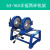 科威顿pe管热熔机pe对接机对焊机手动式手摇式热熔机架子机架配件63-160两环机架焊接对焊机