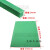 60度刀版弹垫绿色海绵橡胶压痕胶条自动模切机刀模海绵垫R50弹条 高弹60度R50 厚12mm宽10mm 直条