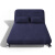易瑞斯（Easyrest）折叠床双人床沙发床简易床休闲午休小睡眠躺椅办公午睡床小户型家用床 升级可拆洗折叠沙发床-100CM 浅蓝款