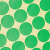 冰禹 彩色不干胶圆点标签贴纸 标记分类贴 25mm绿色(600贴1包) 起订量2包 BYcc-13