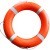 劲感 成人过检船用救生圈船用救生浮圈防汛救援圈实心游泳泡沫圈加厚2.5KG塑料圈公海救生用 船用CSS证书