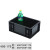 定制黑色防静电周转箱长方形塑料零件盒子方盘带盖物流箱分格收纳箱子 400*300*170