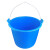 粪桶工地水泥桶砂浆桶塑料桶牛筋桶农村浇菜水桶手提灰桶加厚 55型 蓝色12L