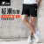 特步运动短裤男2024夏季新款休闲裤舒适透气黑色跑步运动五分裤R 黑 2XL