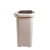 穆运脚踏垃圾桶卫生间厕所厨房方形脚踩弹盖塑料垃圾桶 18L