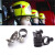 适用于安全帽夹消防员 电筒侧灯 夹扣 手电筒卡扣 消防头盔 头灯 不锈钢(20-24毫米)