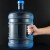 带盖纯净水桶手提家用蓄储水桶饮水机桶装水桶塑料矿泉水瓶 19L