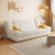 Z薋1云朵两用可折叠沙发多功能沙发床客厅小户型现代简约奶油风网 奶油白 床宽1.5米x长2米