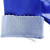 耐油耐酸碱工业劳保手套橡胶杀鱼加厚耐用防腐蚀化工耐磨胶皮防水 蓝色浸塑磨砂（5双） XL