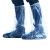 一次性鞋套防水雨天加厚长筒 防滑塑料脚套  一双 白色 10天发货