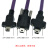 祥来鑫 USB2.0转Mini工业相机数据线带螺丝固定高柔拖链延长连接线紫色5米 XLX-UMZ05