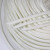 初构想耐高温套管定纹管玻璃纤维电线护套阻燃绝缘套管玻纤管黄腊管隔热 Φ1mm 200米/卷 白色