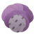 芙蓉花（FURONGHUA） 自粘植绒砂纸 3英寸75mm紫色砂纸 打磨汽车漆面砂纸定制 1000#