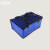 铝箔保温手提配送袋加厚隔热外卖袋 2个装蓝色邮政3号箱43.29*25cm