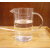 顾致烘焙带刻度量杯实验杯耐热玻璃计量杯烧杯奶茶牛奶量杯500ml 500ML4刻度竹子盖