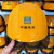 勇固中国建筑安全帽工地国标加厚工程头盔abs白色透气定制logo印字 黄色（可以改印刷内容）