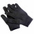 锐麻 防割手套5A级一根钢丝手套多用途防切割5级劳保手套防护黑色手套 黑色/防割手套5A级 XL 