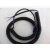 郑网弹簧线PU伸缩螺旋线缆国标铜芯电缆线黑色电源线 黑2芯2平方5.0米