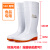LISM卫生大码防滑厂雨靴保暖工作加绒雨鞋靴防油加棉白色水鞋 507高筒白色 标准码 36
