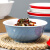 密胺树脂碗密胺碗仿瓷5/6英寸碗树脂塑料深碗大碗商用快餐汤碗早 1910-6(内白外红)