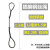 定制适用插编钢丝绳起重吊装双扣吊索具编头子起重工具钢丝绳14mm 12毫米1.5米