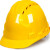 志而达 安全帽 黄色 定制款 正前方中国安能logo、侧面为”安能三局”、 后面为编号