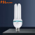 佛山照明(FSL)E27螺口4U节能灯泡T4三基色荧光灯泡36W白光6500K