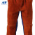 友盟（AP）AP-6062皮配蓝色阻燃背布焊裤 咖啡色 M码