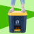 垃圾桶大号脚踩脚踏式户外环卫商用带盖分类垃圾箱86L45L 87L蓝色脚踏桶垃圾袋