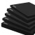 丰稚 防撞板 EVA泡棉板材 高密度泡沫板 防撞减震材料 1米*1米*4mm【60度】黑色