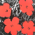 三为（SUNWAYART） 安迪·沃霍尔 Red Flowers特质艺术海报花朵客厅装饰画36x27cm Red Flowers 实木装裱