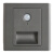 FSL 感应地脚灯（灰色） F31银钻灰墙壁开关面板86型暗装定制