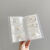 PVC透明收纳包密封袋耳环饰品防氧化袋子项链ins首饰防尘袋收纳册 粉色3寸120格子+10个袋子