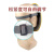 电焊面罩焊工眼镜二保氩弧焊接全脸防护面具透气轻便防烤脸焊帽9 塑料PC+3玻璃黑镜/绑带