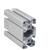 萨隆工业铝型材 4080欧标加厚铝材欧标40*80重型工业铝流水线铝材 4080W2欧标