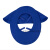 NEWBIES夏季工地施工遮阳帽檐防晒安全帽轻盈透气防晒器清凉工地帽工业品 蓝色(不包含安全帽) 均码(松紧带)
