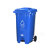 弗隆斯 240L大号物业垃圾桶 四色分类垃圾桶 4只1套 中踏款 加厚结实耐用 厨余垃圾可回收物其他垃圾有害垃圾