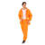 卓迪旭 ZDX-YFT10环卫工人橙色透气劳保雨衣套装，路政执勤防暴雨反光雨衣套装，可定制 XL