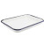 冰禹 BYA-248 搪瓷托盘 实验室白色化工盘 方形盘 加厚平底 单个25*30