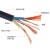 YC橡胶电缆线2/3/4芯1 1.5 2.5 6 10平方铜芯电线软线护套线 国标4芯6平方 1卷