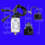 电冰柜压缩机启动运行电容器2uF2.5 3 3.5 4 5 6u电容带螺丝 (2.5UF+3脚启动器+圆形保护器)