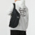 阿迪达斯 （adidas）单肩包男女包黑色运动包手机斜挎包胸包背包腰包男 IM5282_52x22x11厘米  均码