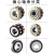 定制摆线针轮减速机rn206m偏心轴承套轮rn307摇摆rn309凸轮rn205 752202内径1 50752202内径15外径40高28